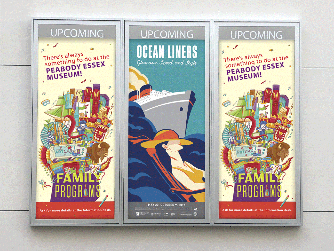 Family Programs museum posters