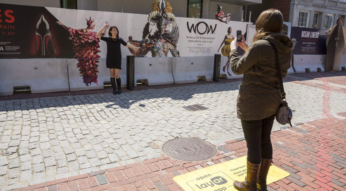 Interactive app areas