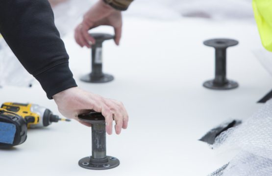 barrier install process