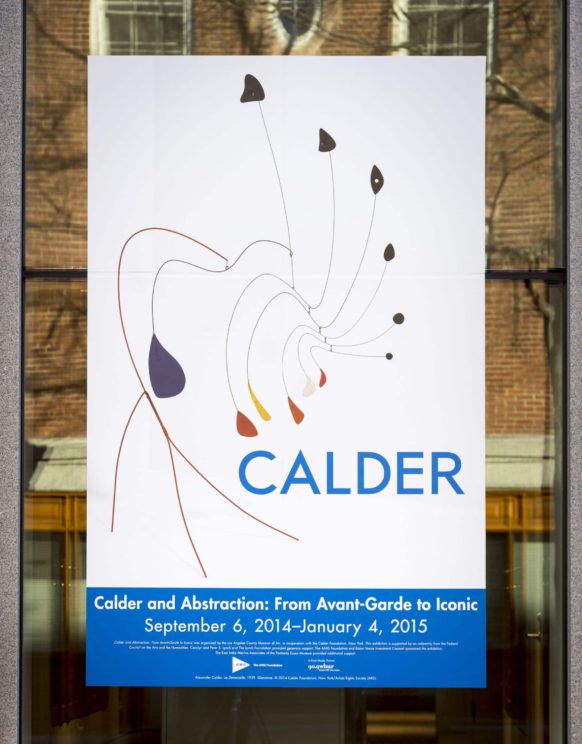 Exterior vinyl poster