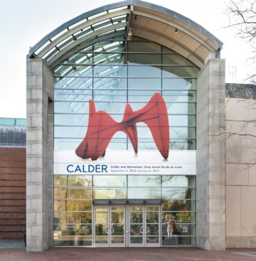 Calder exterior signage