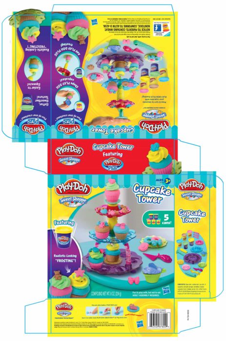 Cupcake Tower package layout