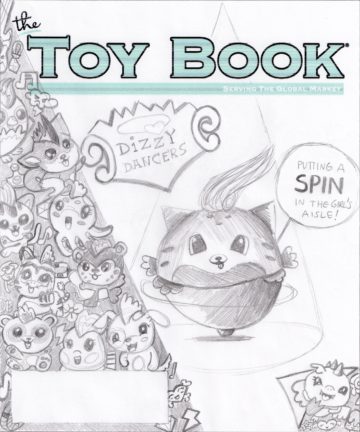 Dizzy Dancer Toybook Sketch