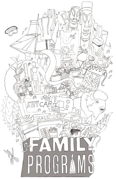 Family Programs poster sketch