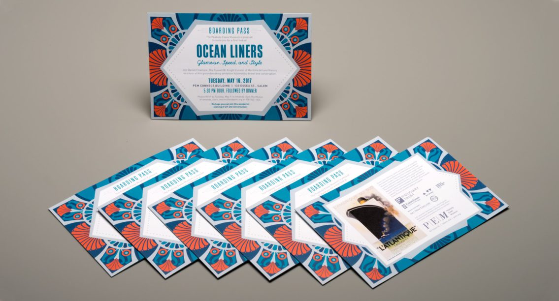 Ocean Liners Invitation