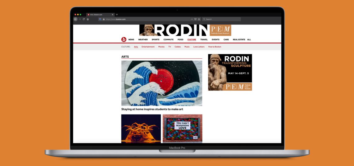 Rodin web ads