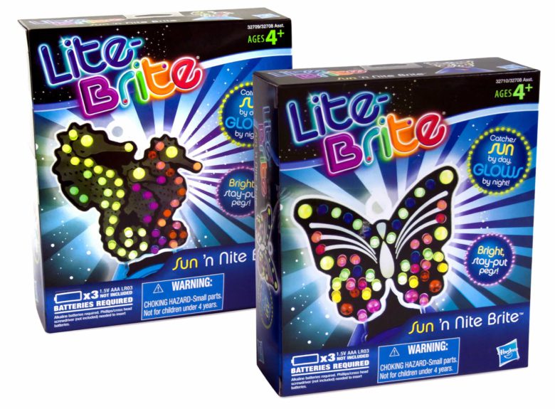 Sun N' Nite Brite packaging