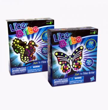 LiteBrite packaging