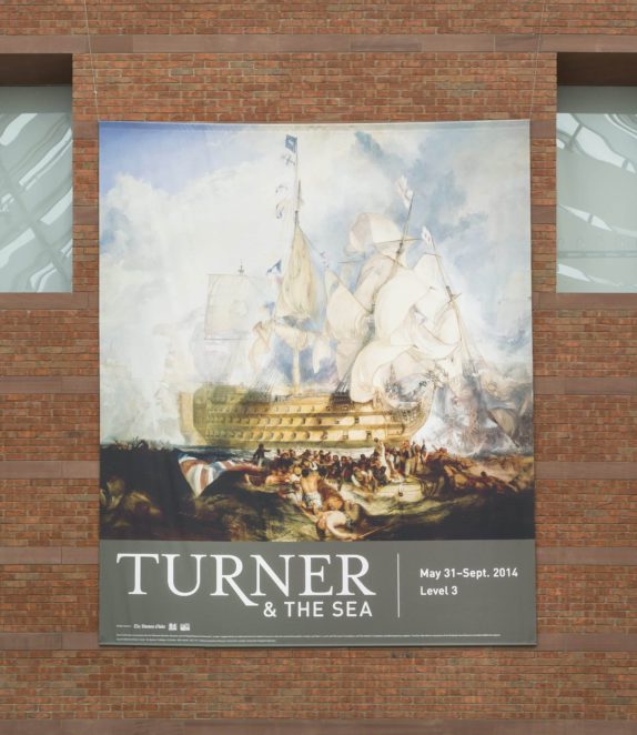 Turner interior fabric banner