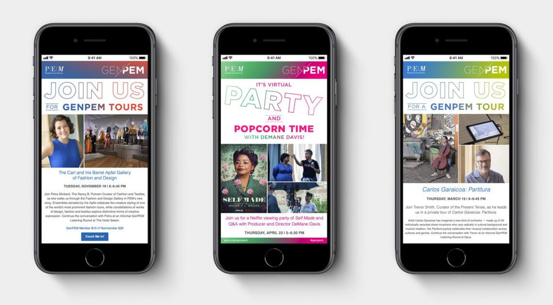 GenPEM digital invitations