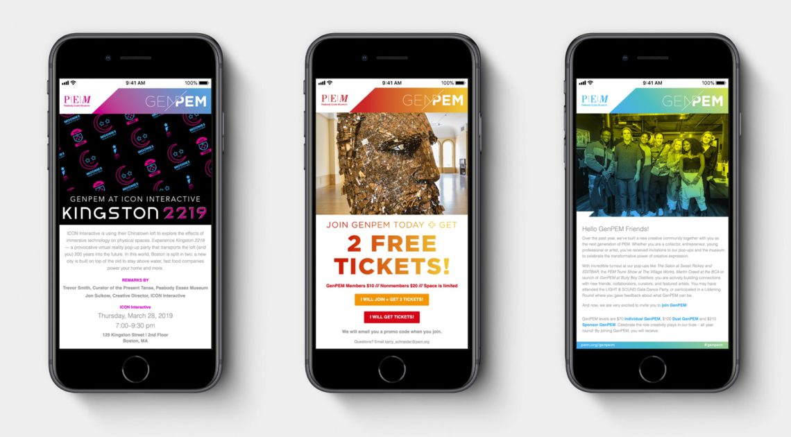 GenPEM digital invitations