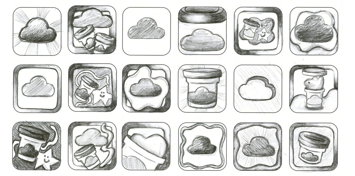 Playdoh app sketches