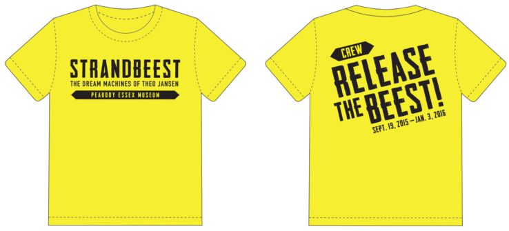 Strandbeest t-shirts